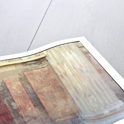 Colourful wall paintings from Herod's eastern palace by Roman