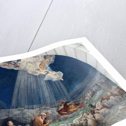 Angel of the Lord Visiting the Shepherds, Sanctuary of the Shepherd's Chapel, Bethlehem by Umberto Noni