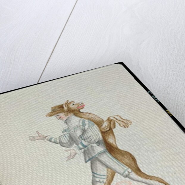 Werewolf costume for the 'Ballet de la Nuit' by French School