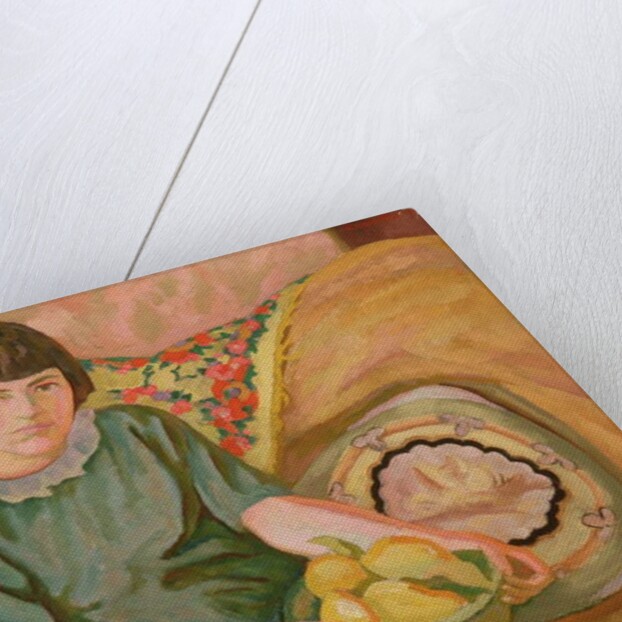 Portrait of Zoum van den Eeckhoudt, 1915 by Roger Eliot Fry