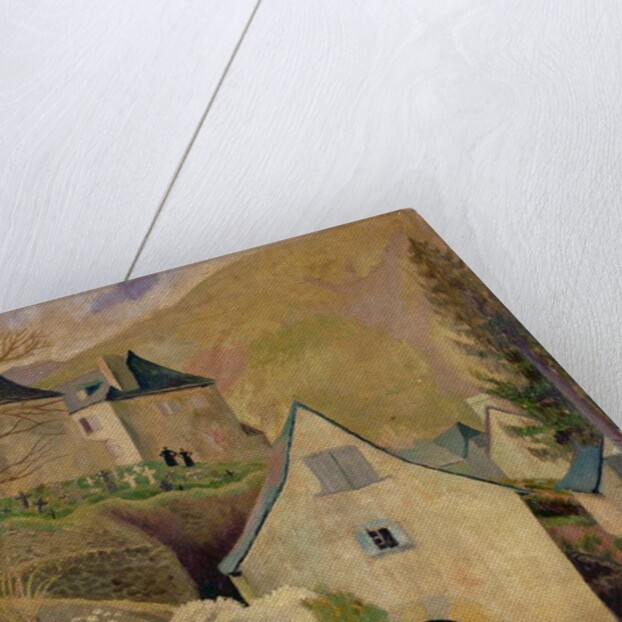 Mountain Church, Larrau by Dora Carrington