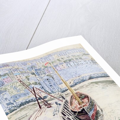 The 'Sans Pareil' in Brixham Harbour, c.1931 by Dora Carrington