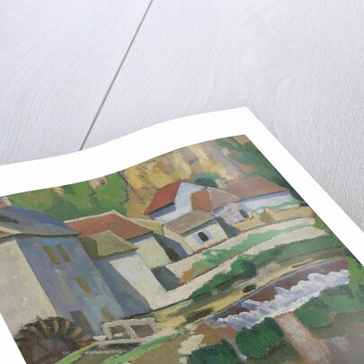 Angles-sur-l'Anglin, 1912 by Roger Eliot Fry