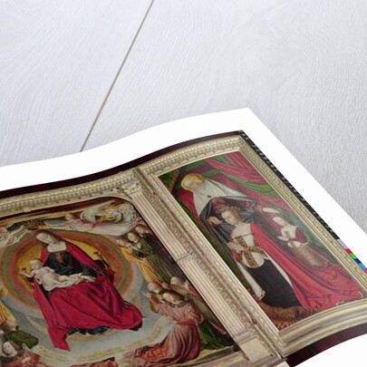 The Bourbon Altarpiece, c.1498 by Master of Moulins