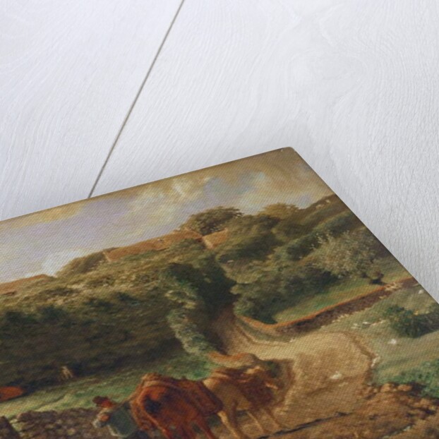 The Cousin Hamlet at Greville, c.1865-73 by Jean-Francois Millet