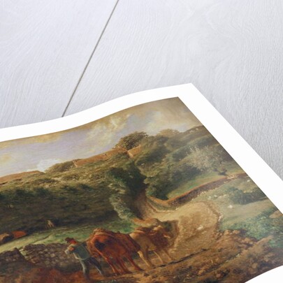 The Cousin Hamlet at Greville, c.1865-73 by Jean-Francois Millet