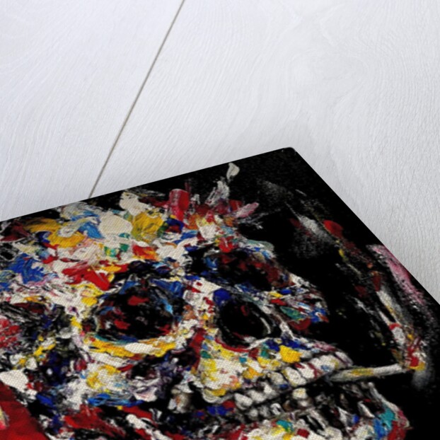 Skull With Spliff, c.2021-22 by Blake Munch