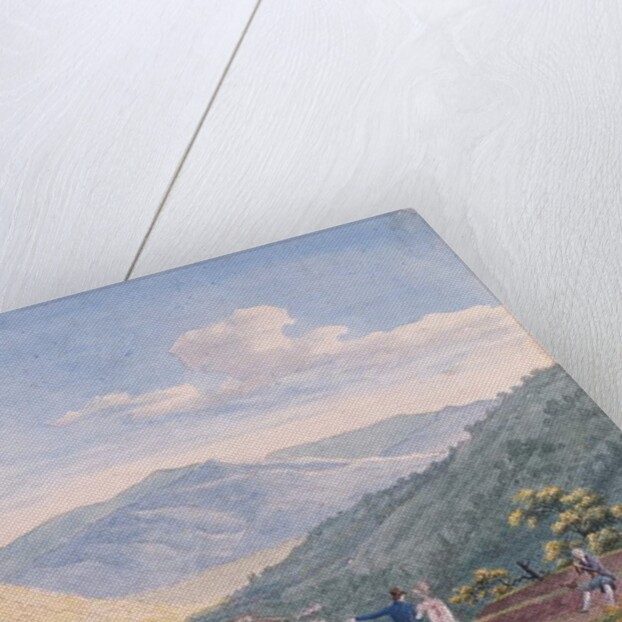 View of Bagni di Lucca, October 1813 by Elisa Bonaparte