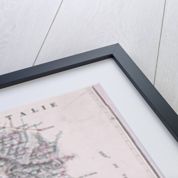 Map of Tuscany by French School