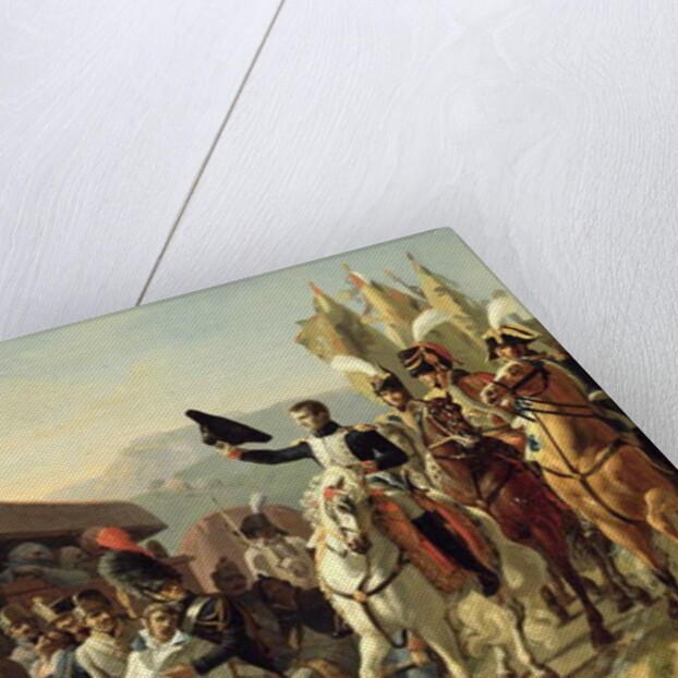 Napoleon Pays Homage to the Courage of the Wounded, 1806 by Jean Baptiste Debret