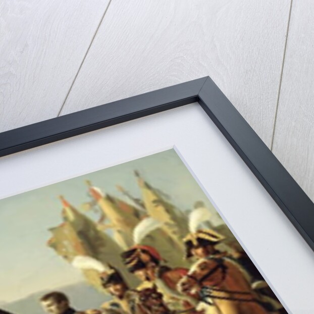 Napoleon Pays Homage to the Courage of the Wounded, 1806 by Jean Baptiste Debret