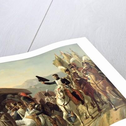 Napoleon Pays Homage to the Courage of the Wounded, 1806 by Jean Baptiste Debret