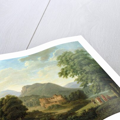 Tuscan Landscape, 1827 by Jean Victor Bertin