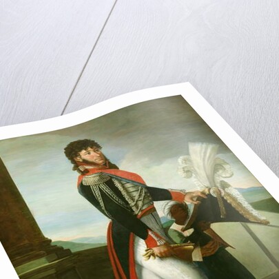 Joachim Murat wearing the uniform of a Colonel of the Guard, 1813 by Joseph Dionysius