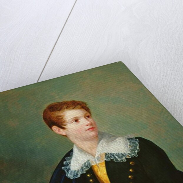 Portrait of Frederic-Napoleon Baciocchi c.1824 by Joseph Franque