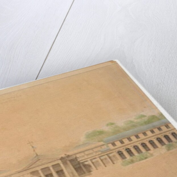 Facade of Chateau de Neuilly by French School