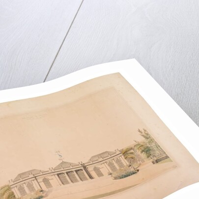 Facade of Chateau de Neuilly by French School