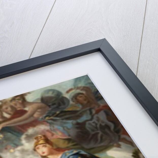 Allegory of the Birth of the King of Rome, renamed after 1814 Allegory of the Birth of Louis XIV by Charles Meynier