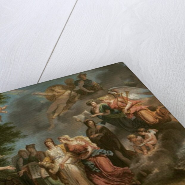 France triumphant encouraging the Sciences and the Arts during the war, 1794 by Charles Meynier