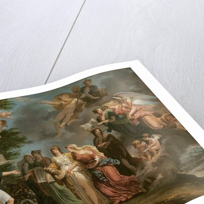 France triumphant encouraging the Sciences and the Arts during the war, 1794 by Charles Meynier