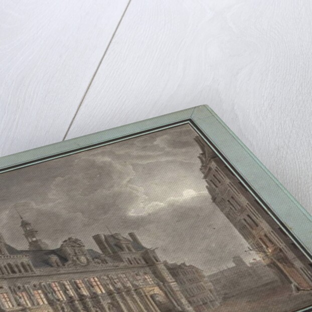 View of the Maison Commune of Paris, between 1790-95 by French School