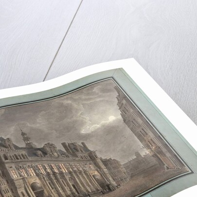 View of the Maison Commune of Paris, between 1790-95 by French School