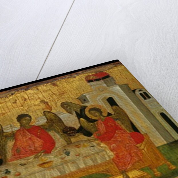 The Hospitality of Abraham, a Symbolic Representation of the Holy Trinity by Turkish School