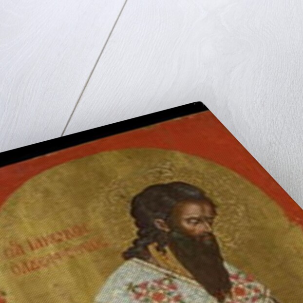 Lateral Sanctuary Door with Icon of Saint James the Brother of the Lord, 1688 by Stephanos Tzangarolas