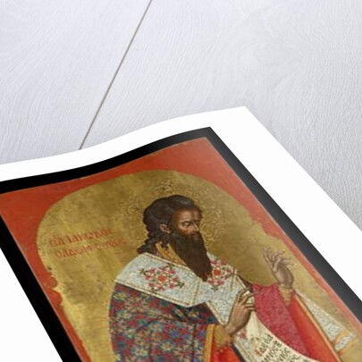 Lateral Sanctuary Door with Icon of Saint James the Brother of the Lord, 1688 by Stephanos Tzangarolas