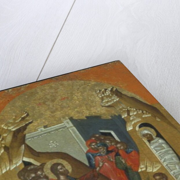 Resurrection of Lazarus by Greek School