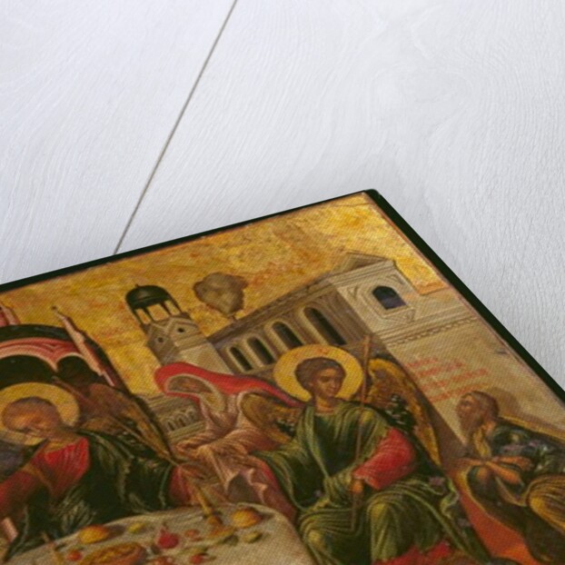 The Hospitality of Abraham and Sarah by Cretan