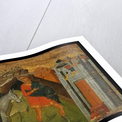 The Flight into Egypt by School Cretan