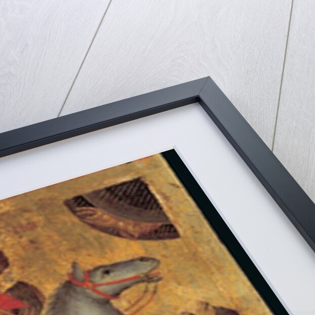 Icon of St. George on Horseback, Slaying the Dragon by Angelos Akotandos