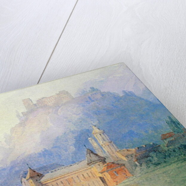 View on the Rhine, 1850 by Edward Richardson