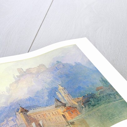 View on the Rhine, 1850 by Edward Richardson