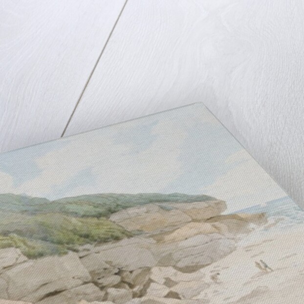 Beach Scene, Exmouth by Francis Towne