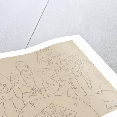 The Game of Ludo, 1928 by Cedric Morris