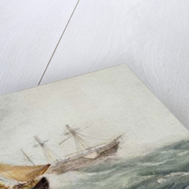 Approaching the Wreck, 1837 by William Clarkson Stanfield