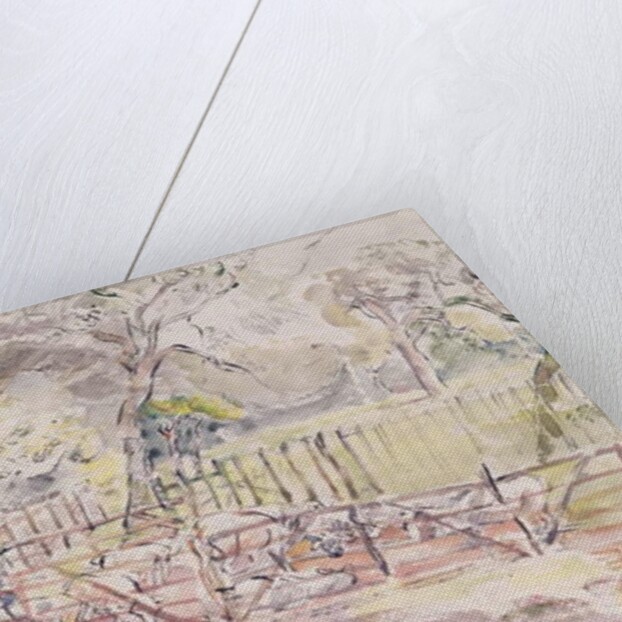 Sheep dipping, New Street, Ridley, 1941 by Thomas Barclay Hennell