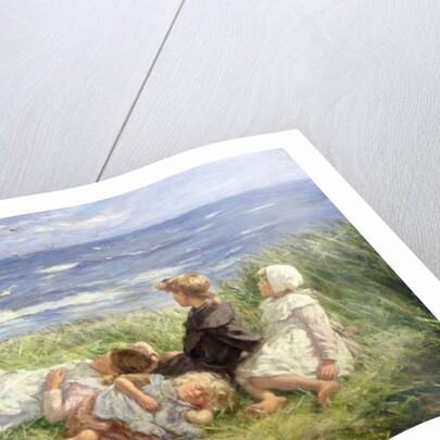 Sea Gulls and Sapphire Seas, 1912 by Robert Gemmell Hutchison