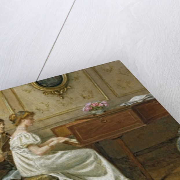 The New Spinet by George Goodwin Kilburne