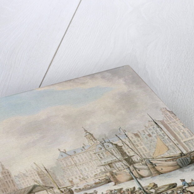 Feyge Dam and Part of the Fish Market, Amsterdam, c.1794 by Thomas Rowlandson