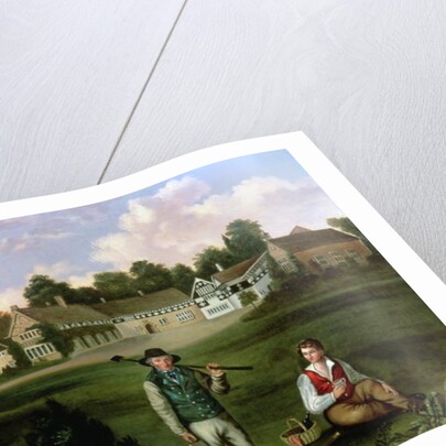 Smithills Hall from the South, 1820 by English School