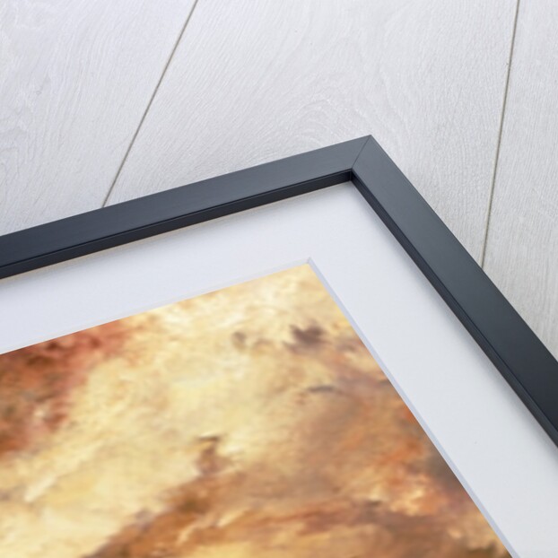 Sunset, Pueblo del Walpe, Arizona, 1880 by Thomas Moran