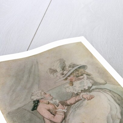 The Proposal, 1796 by Thomas Rowlandson
