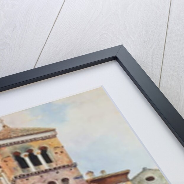 View of Santa Maria in Monticelli, Rome by Ettore Roesler Franz