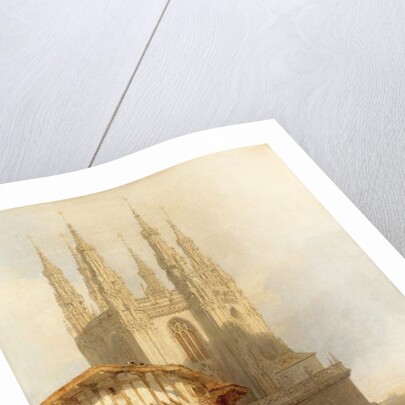 The Entrance to the North Transept, Burgos Cathedral, 1835 by David Roberts