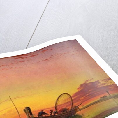 Mazzorto on the Lagoon, Venice, 1864 by Edward William Cooke