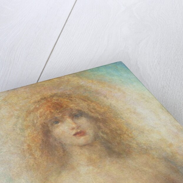 Uldra, The Scandinavian Spirit of the Rainbow in the Waterfall, 1884 by George Frederic Watts