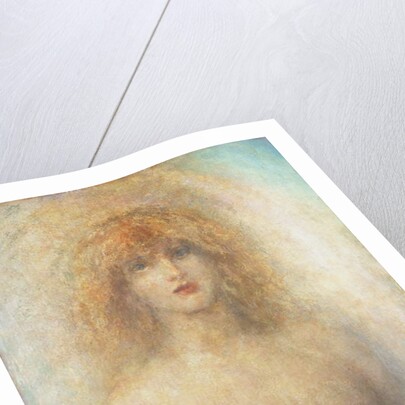 Uldra, The Scandinavian Spirit of the Rainbow in the Waterfall, 1884 by George Frederic Watts
